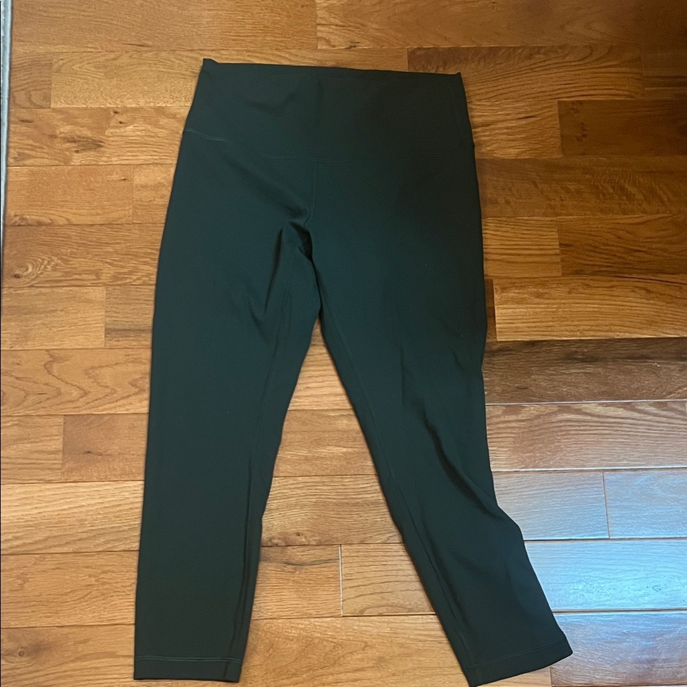 lululemon athletica Dark Green Leggings